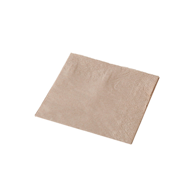 Culinaire Recycled Kraft Brown 2 Ply Cocktail Napkins (Pk 250)