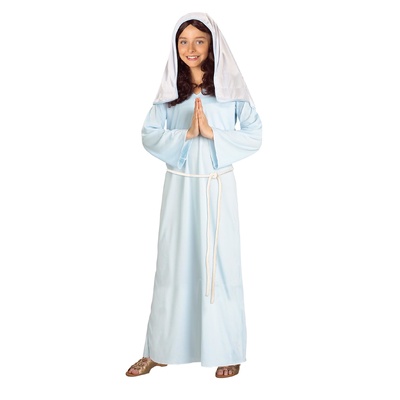 Child Biblical Mary Christmas Nativity Costume (Large)