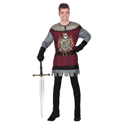 Adult Royal Knight Costume (Large, 109cm)