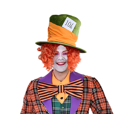 Green Mad Hatter Soft Velour Hat