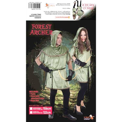Adult Forest Archer Costume (Plus Size)