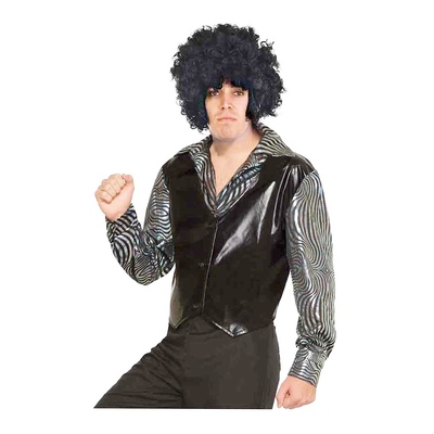 Adult Mens 70s Party Hard Costume Shirt (Plus Size)