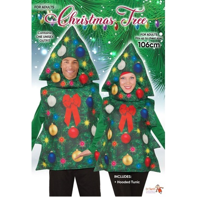 Adult Unisex Christmas Tree Costume (One Size)