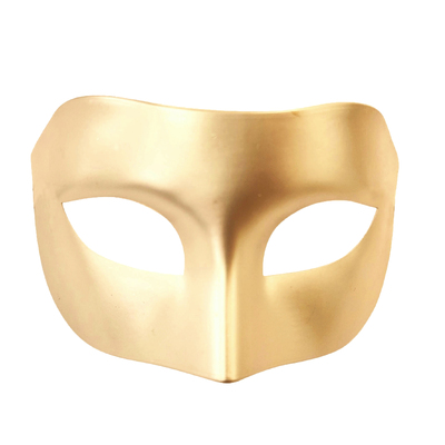 Gold Metallic Masquerade Eye Mask