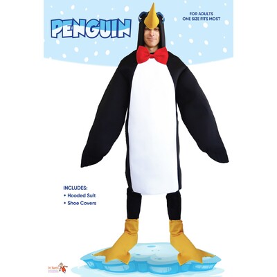 Adult Penguin Costume One Size