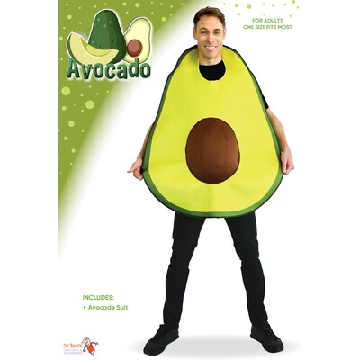 Adult Avocado Costume One Size
