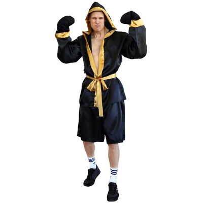 Adult The Champ Boxer Boxing Costume One Size