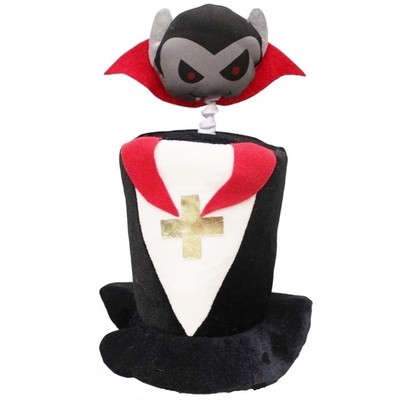 Halloween Vampire Top Hat Pk 1