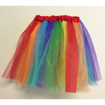 1980s Rainbow Costume Tutu