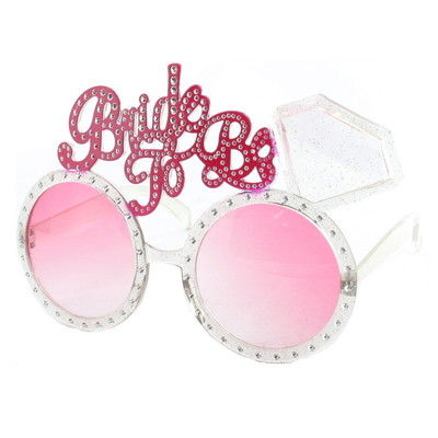 Pink Bride to Be Glasses With Diamantes Pk 1 