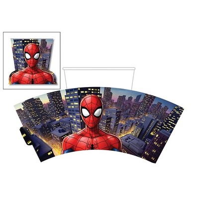 Spider-Man Paper Cup Sleeves Pk 8
