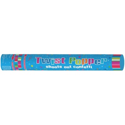 Confetti Twist Party Popper 38cm (Pk 1)