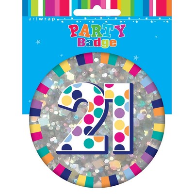 21 Party Badge Pk 1 