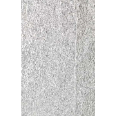 Metallic Silver Crepe Paper Wrap Sheet 2mx50cm
