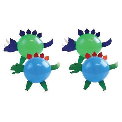 Decorate Your Own Dinosaur Balloons Kit (Pk 4)