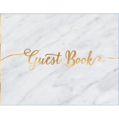Marble Effect Keepsake Guest Book 20 Pages