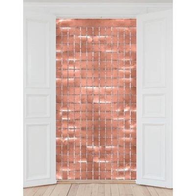 Rose Gold Foil Backdrop Wall Decoration (90cm x 2m)