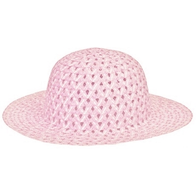 Child Pink Easter Bonnet Hat (Pk 1)