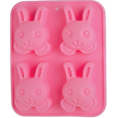 Easter Bunny Silicone Chocolate Mould (4 Cavities)