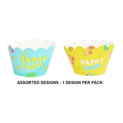 Easter Cupcake Wrappers Assorted Pk 12