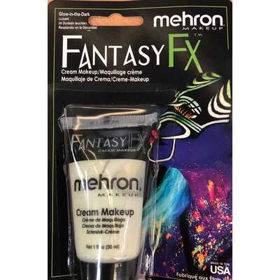 Mehron Fantasy FX Glow In The Dark Makeup Face Paint (30ml) Pk 1
