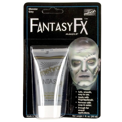 Mehron Monster Grey Fantasy FX Make-Up (30ml) Pk 1