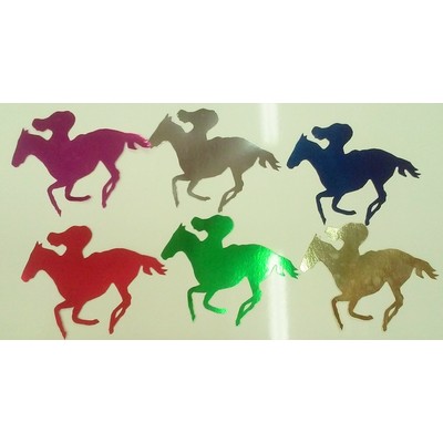 Cutout Horse Extra Large 250mm Pk 6 (Assorted Colours)