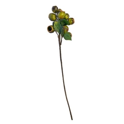 Artificial Gumnut Stem Eucalyptus 39cm Floral Decor