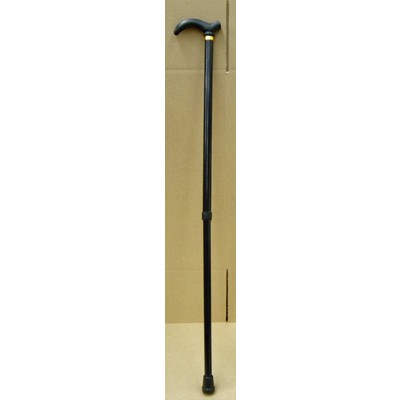 Adjustable Black Walking Stick / Cane Prop Pk 1