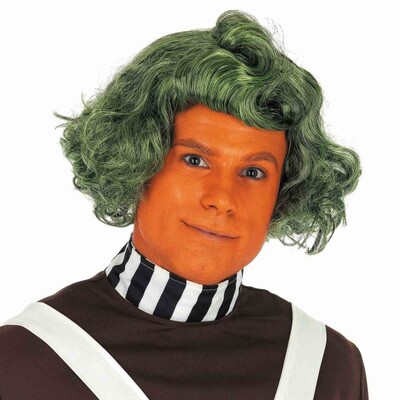 Green Chocolate Factory Worker Wig