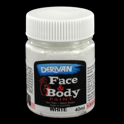 White Face Paint 40ml Pk 1 