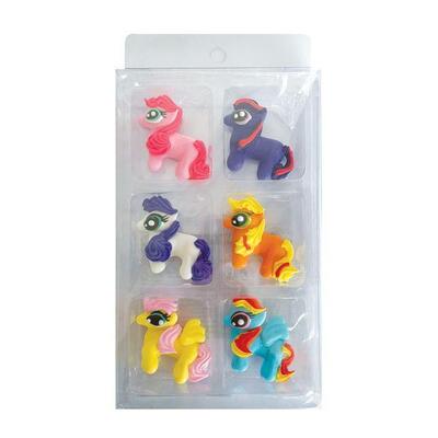 My Little Pony Edible Icing Decoration (Pk 6)
