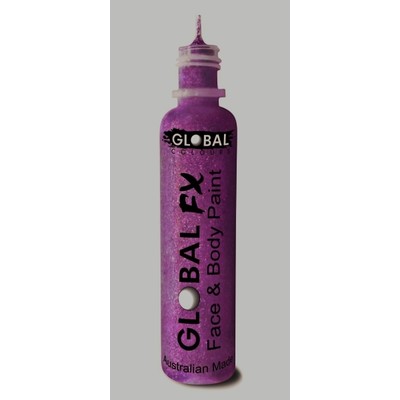 Purple Glitter Face and Body Paint (36ml) Pk 1