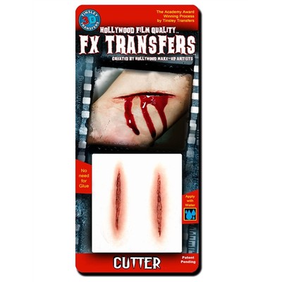Small Cutter 3D FX Scar Transfer Pk 1