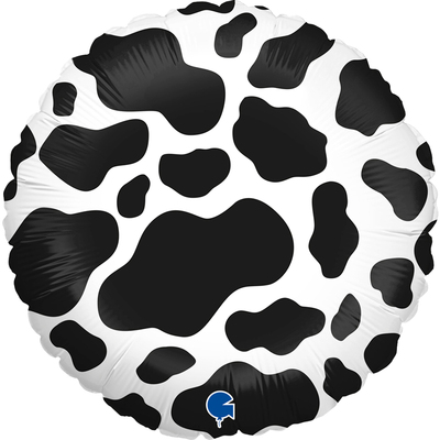 Moo Moo Cow Print Foil Balloon (18in)