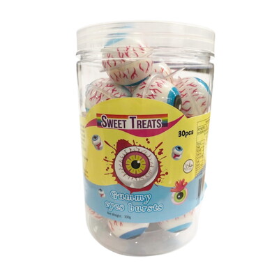 Gummy Eyes Eyeball Bursts Lollies 300g