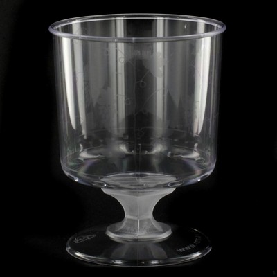 Plastic Wine Glasses - Goblet 185ml Pk 500