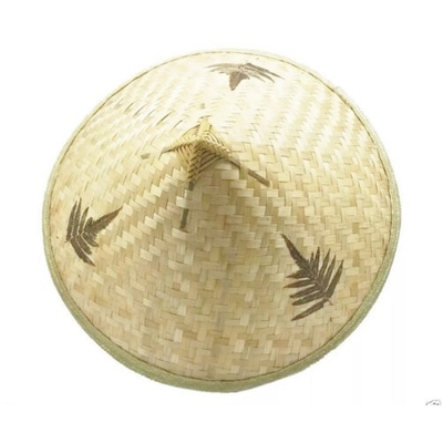 Chinese Bamboo Coolie Hat (Pk 1)