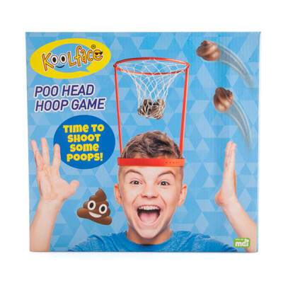 Poo Head Poop Hoop Party Game
