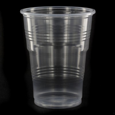 Clear Plastic Cups - 285ml Pk 50 