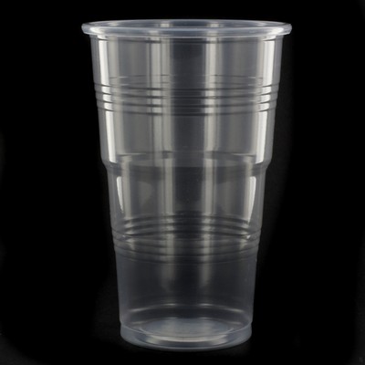 Clear Party Cups - Costwise Economy Plastic 340ml Pk50 