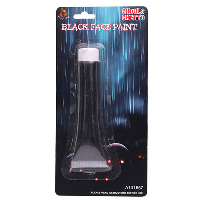 Black Face & Body Paint Tube 28ml