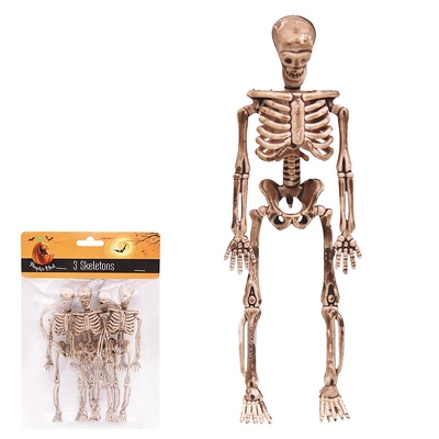 Halloween Skeleton Decorations (Pk 3)