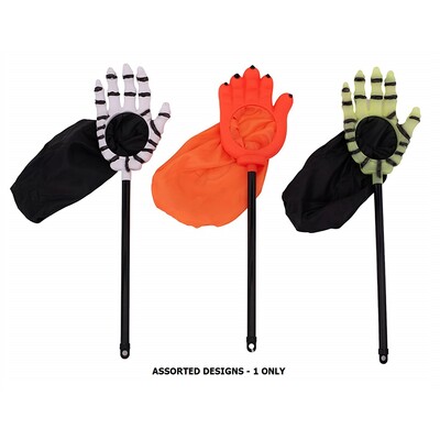 Halloween Hand Treat Loot Bag with Handle Assorted 53cm