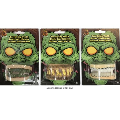 Halloween Monster Special FX Teeth Assorted Pk 1