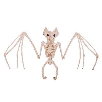 Plastic Bat Skeleton Halloween Decoration