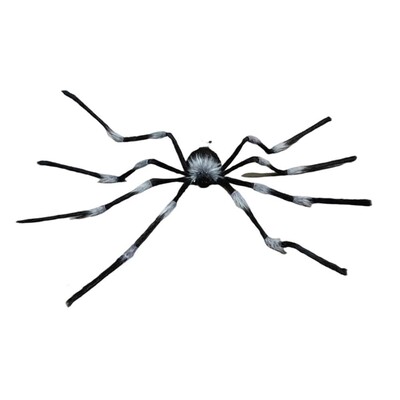 Huge Animated Light Up Spider Halloween Decoration 160cm