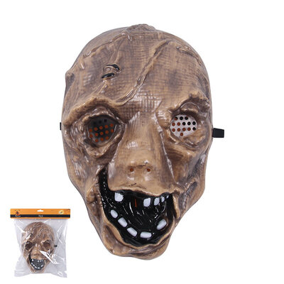 Plastic Leather Scareface Halloween Mask
