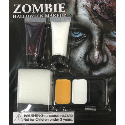 Halloween Zombie Make Up Kit with Applicator