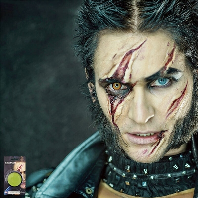 Green Halloween Modelling Scar Putty 8g